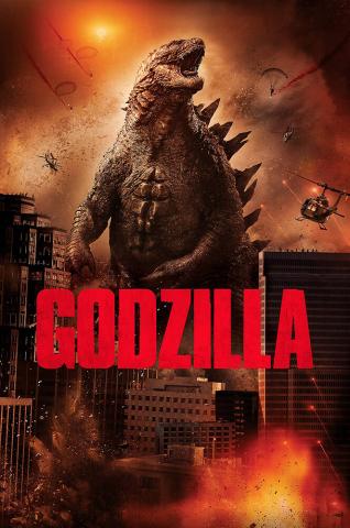 Godzilla movie cover